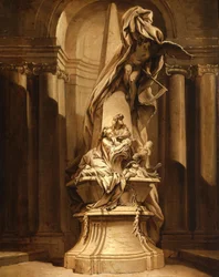 Mignardin muistomerkki, n. 1735